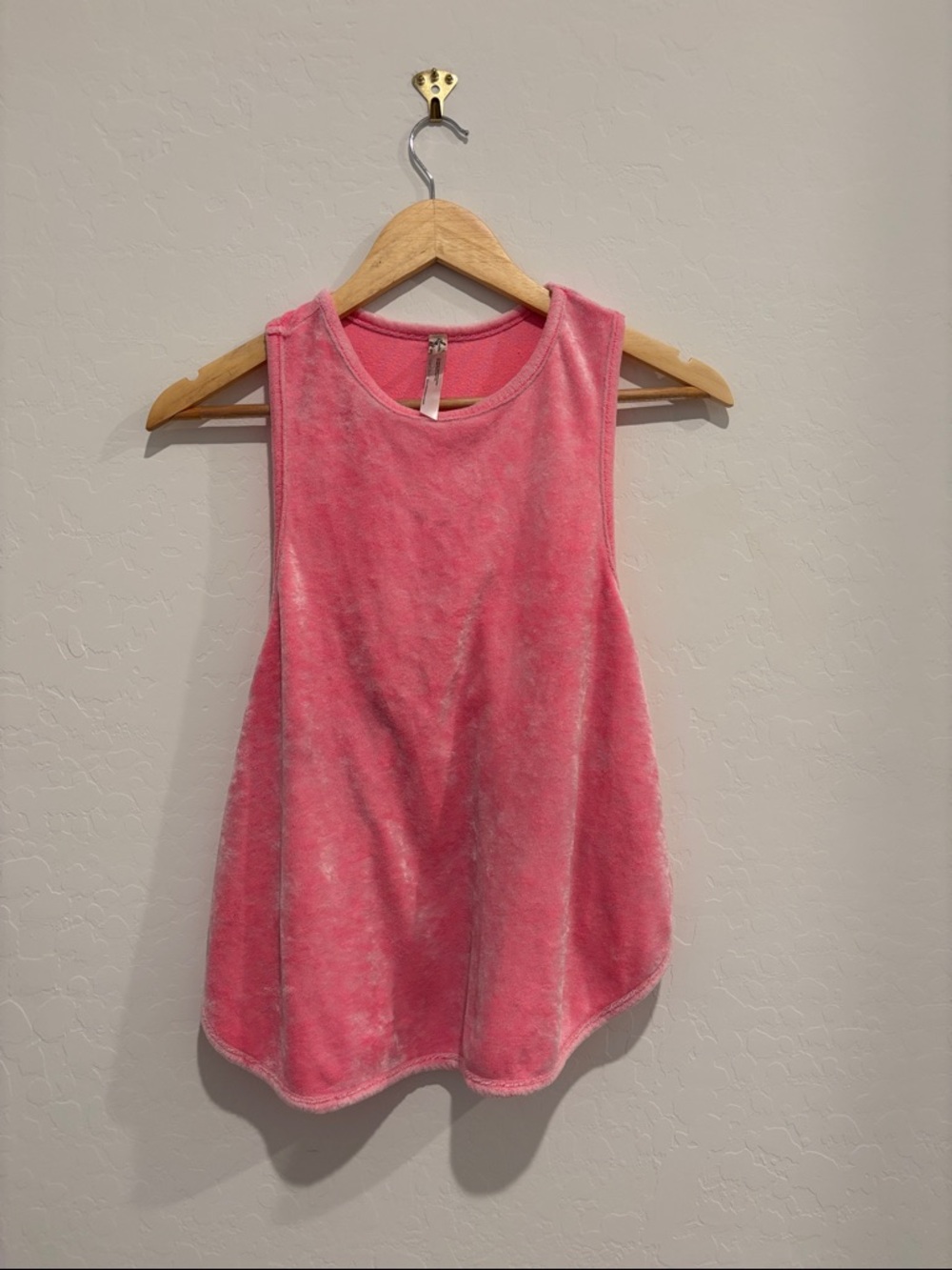 Free People Pink Terry Tank